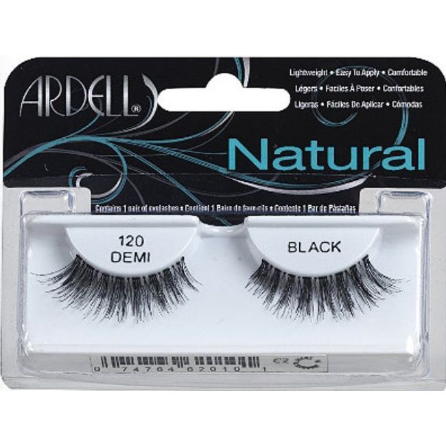 (LOT OF 20) Ardell Natural 120 DEMI False Lashes Authentic Ardell Eyelashes Blk