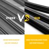 4Pcs Universal Auto Car Bus Rubber Frameless Windshield Wiper Blade Refills 28in