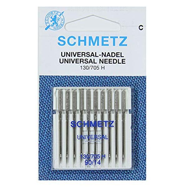 Schmetz Sewing Machine Needles - Universal/Regular 90/14 - Single Packet of 10 - Bulk Discount Deals for Huge Saving - UP to 30 Needles Free!!