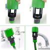 UKDD® Kitchen Garden Watering Tap Hose Pipe Snap Connector & 3/4" Adapter Tool