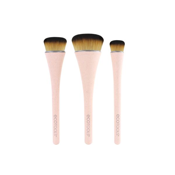 EcoTools 360 Ultimate Blender Make-up Brush, Set of 3