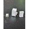 Z scale electrical track side control boxes set of 6