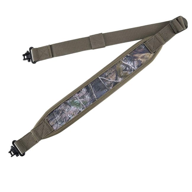 BOOSTEADY Two Point Traditional Sling with Swivels,Durable Shoulder Padding Strap, Metal Hardware Length Adjuster