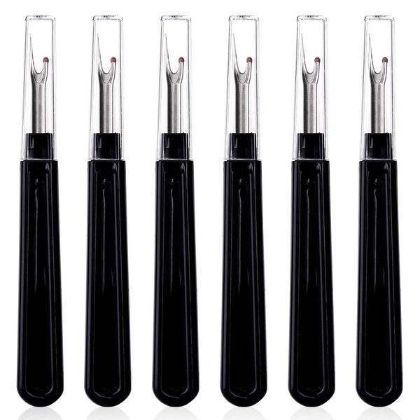 6 PCS Seam Ripper Set, Ergonomic Grip Seam Ripper for Sewing Crafting and Removing Embroidery Hems and Seams