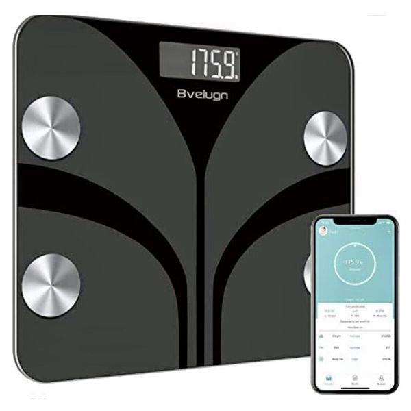 Bluetooth App Enabled Smart Body Fat Scale Bveiugn  NOB