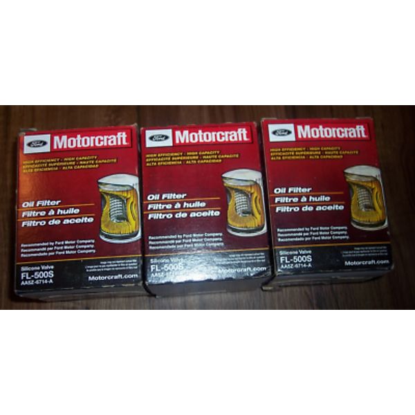 3 of OEM Motorcraft Engine Oil Filter Fit 09-20 Ford AA5Z6714A FL500S T9/L7