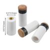 XINGYHENG 15 Set(30pcs) Billiard Cue White Ferrules with Screw-on Replaceable Cue Tips Billiard Accessories Replacement Parts Stick Repair Tool Set(13mm Brown Tip Set)