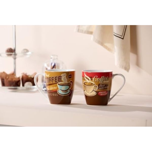 Ritzenhoff & Breker Kaffeebecher 360 ml Vintage Coffee