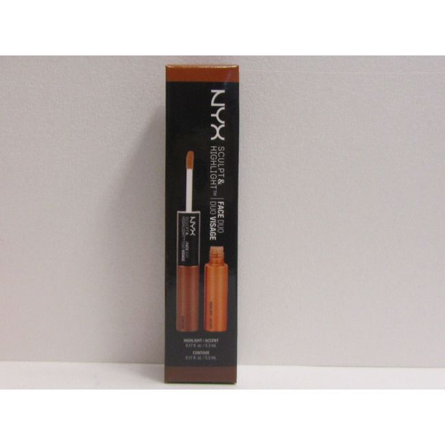 NYX Sculpt & Highlight Face Duo color SHFD06 Espresso / Honey New In Box