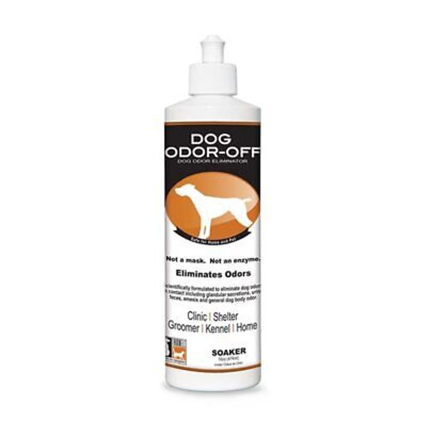 Thornell Dog Odor-Off Pet Odor Eliminator Soaker Bottle – 16 oz Ready to Use ...