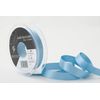 Berisfords Double FACE Poly Satin Ribbon, Dusky Blue, 15 mm