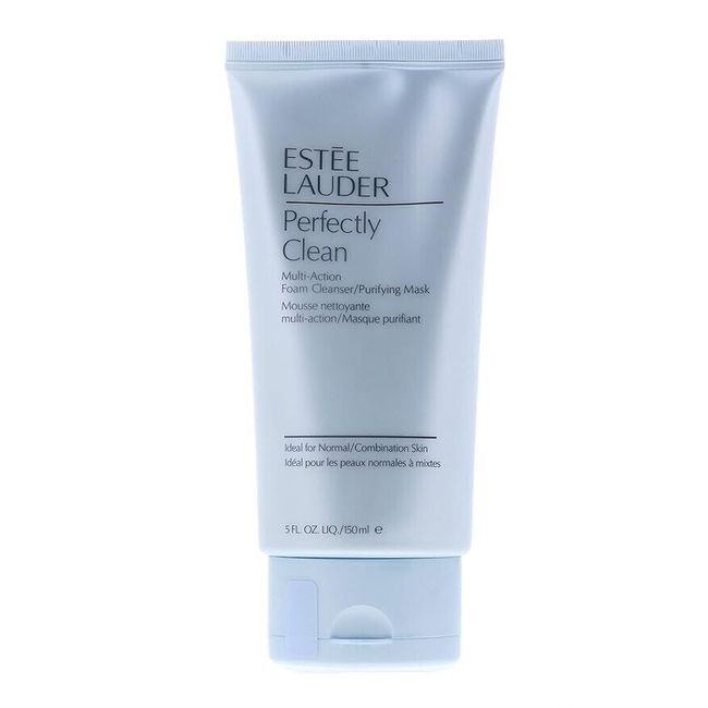 Estee Lauder Perfectly Clean Multi-Action Foam Cleanser/Purifying Mask 5oz/150ml