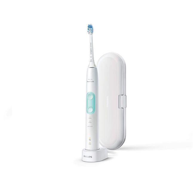 Philips Sonicare ProtectiveClean 5100 Electric Rechargeable Electric Power Toothbrush, Gum Health, Frustration Free Packaging, White, HX6857/32