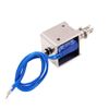 DollaTek DC24V Open Frame Solenoid 10mm Stroke Push Pull Type Electronic DC Electromagnet 20N Force