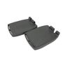 2X Swing Away Wheelchair Footrests Replacements Footplates