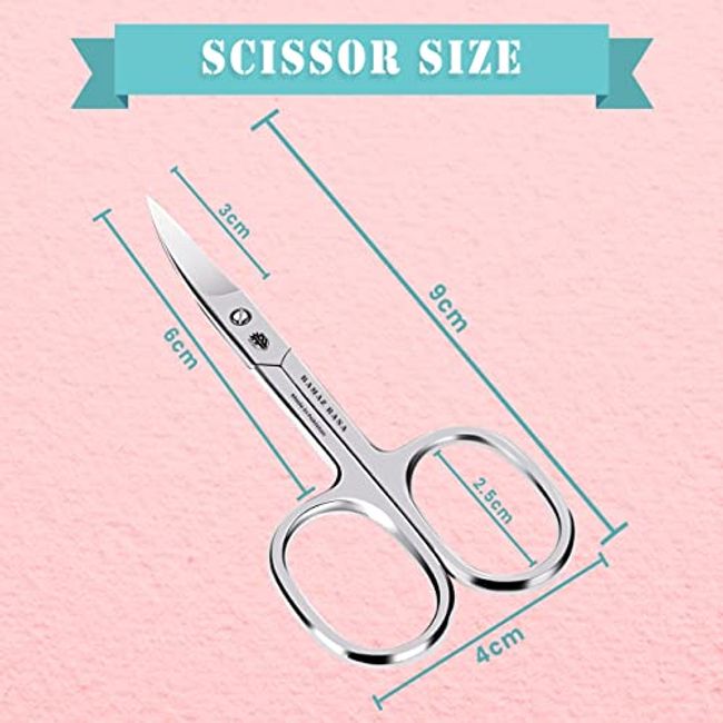 Nail Scissors: Stainless Steel Fingernail Cutting Scissors