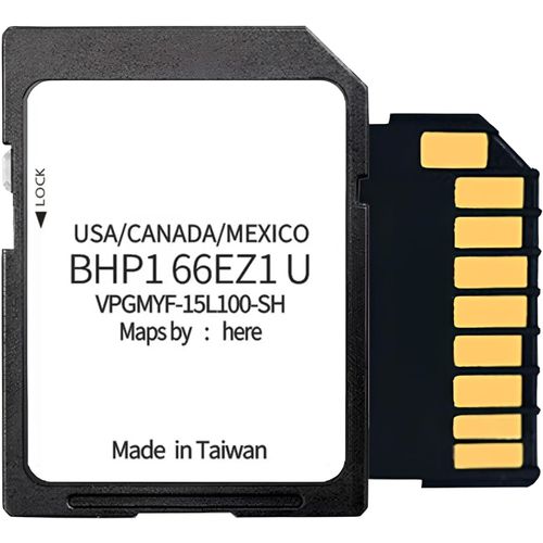Latest BHP166EZ1U Navigation SD Card Compatible with 2014-2018 3, 2016-2020 CX-5 / CX-9, 2016-2023 6 / CX-3 / MX-5, USA/CAN/MEX Maps
