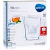 BRITA Marella Cool Water Filter Jug and Cartridges Starter Pack, Blue
