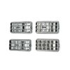 (4) Chrome Plastic A/C Vent for 2000-2005 Peterbilt Models 357, 378, 379, 385