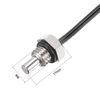 sourcing map 2pcs 10K Temperature Sensor Probe, M8 NTC Thermal Sensor Probe Cable 1m
