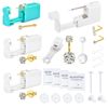 WillTen Gold Ear, Nose & Belly Piercing Starter Kit - Disposable Gun with Built-in Studs
