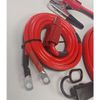 1GA 32FT Permanent Installation kit Jumper Battery Cables with QUICK-CONNECT Plug 32Ft Booster Jump-Start