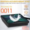 Electronic Digital Refrigerant Charging Weight Scale with Case for HVAC 220lbs