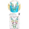 [Silver] Sequin Patch Colorful Flower