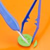 Modelcraft Plastic Tweezers, Pack of 2, Blue