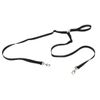 Coastal - 2 Dog Walker Tangle-Free Adjustable Leash, Black, 1" x 04'