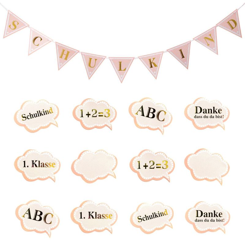 Oblique Unique® Enfin - Confettis D'écolier - Grands Paillettes - Pour