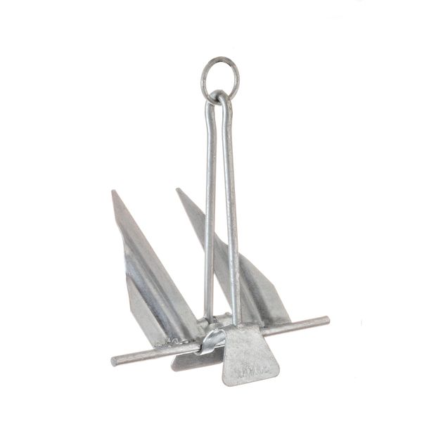 Seachoice Utility Anchor w/ Slip Ring, Size 7E, Galvanized Steel