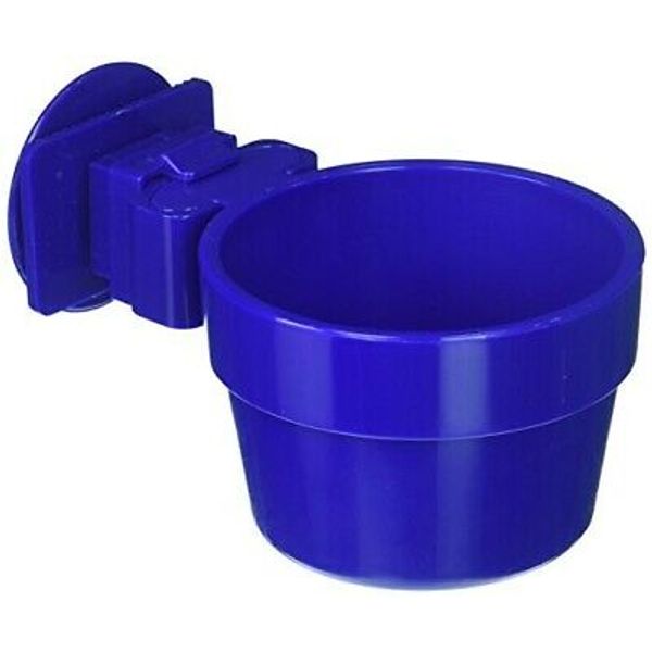 Ware Plastic Slide-N-Lock Small Pet Crock, 10 Ounce, Assorted Colors (1 Pack)