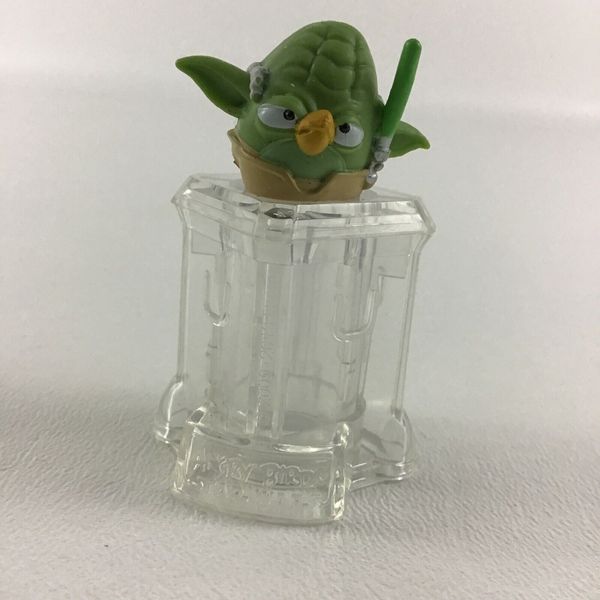 Angry Birds Star Wars Telepods Yoda Mini Toy Figure Jedi Sith Rovio 2013 Hasbro