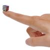 sac taske Micro Cube 3x3 Slide Puzzle Speed Cube Puzzle Cube Puzzle (Black)