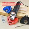 Drill Bit Sharpener - Right Angle Drill Attachment, Drill Bit Grinding Attachment Sharpener for All Bits, Electric Drill Bit Grinder Tool, Multi-Specification Drill Bit Grinding (Blue)