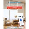 Meross Matte WiFi Roller Shutter Switch (Neutral Cable Required), WiFi Roller Shutter Switch Smart Works Apple HomeKit, Alexa and Google
