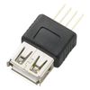 USB A Socket, 4 PIN PCB TERMINALS, USB Connectors, Qty X 1 | CLB-JL-8135