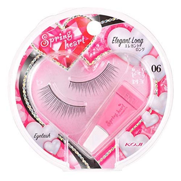 Spring Heart Eyelash 06 Elegant Long Set of 3