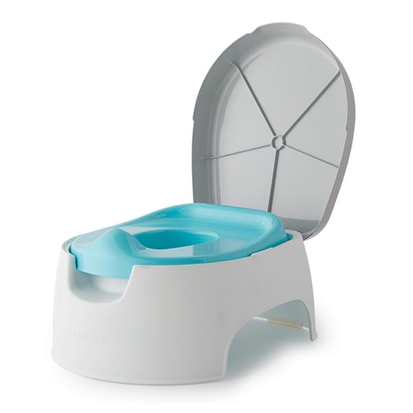 Summer Infant Step Up Seat and Stepstool for Potty Training and Beyond, Easy to Empty and Clean, Space Saving 2-in-1 Solution