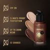 Max Factor Facefinity 3-in-1 All Day Flawless Liquid Foundation, SPF 20 - 110 Espresso, 30 ml