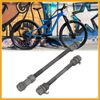 Partuto 1 Set 9.5mm Wheel Hub Axle Front Rear Axle Solid Shaft for Bicycle Replacement