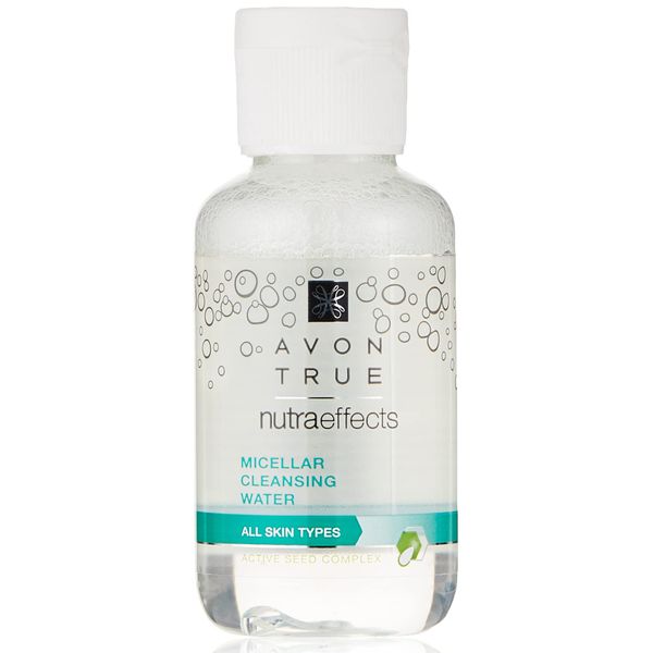 Pack of 4 Avon True Nutra Effects Micellar Water – 4 x 50ml – Ideal to take away on holiday or for party bags.