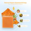 2 Pcs Tumeric Soap, Dark Spots , Skin Glow, Brighter Skin, Scars, All Skin types