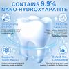 Hydroxyapatite Toothpaste, 9.9% Nano Hydroxyapatite Toothpaste, Protects Enamel, Fluoride-Free Formula with Gentle Mint, Gentle Formula for Sensitive Teeth