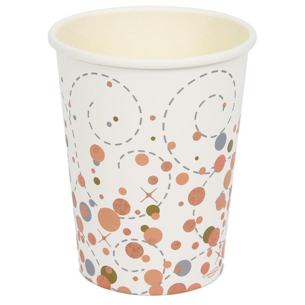 Oaktree Sparkling Fizz Rose Gold 9oz/266ml Cups 8pcs