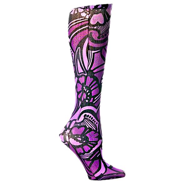 Celeste Stein Therapeutic Graduated Compression Socks, Megan, 20-30 mmHg Regular Calf