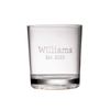 Fun Express Personalized Clear Reusable Plastic Whiskey Glasses - 2 oz, 12 Ct