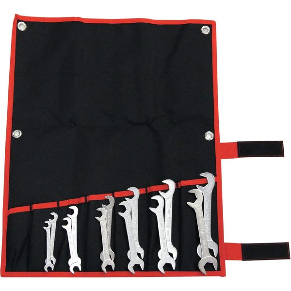 Tone DSTO1200 Thin Open-End Wrench 12-Pc. Set, Black