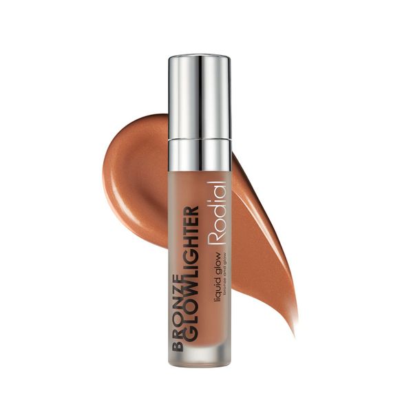 Rodial Bronze Glowlighter 0.2 fl oz, Cream Bronzer for Instant Skin Luminosity, Vit E Vit B Hydrating Liquid Bronzer for Contours and Whole Complexion, Light Formula, Pearlescent Bronzing Pigment